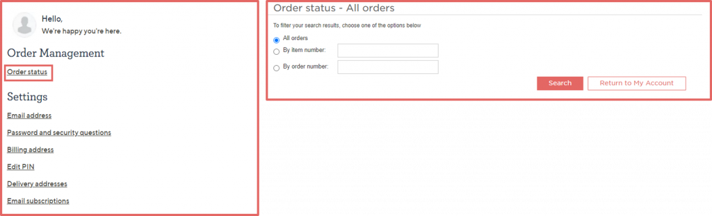 How can I check my order history? – QVC Customer Care