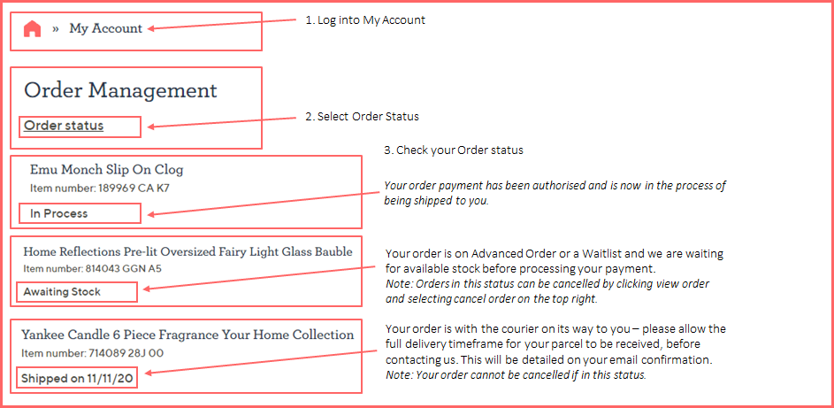 How do I check my order status? – QVC Customer Care