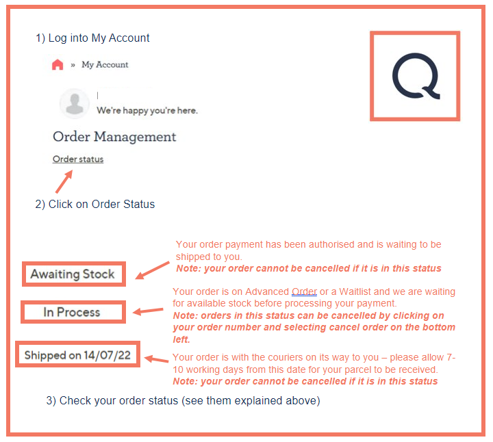How can I check my order history? – QVC Customer Care